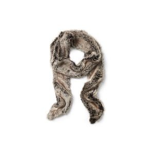 Banana republic faux fur scarf